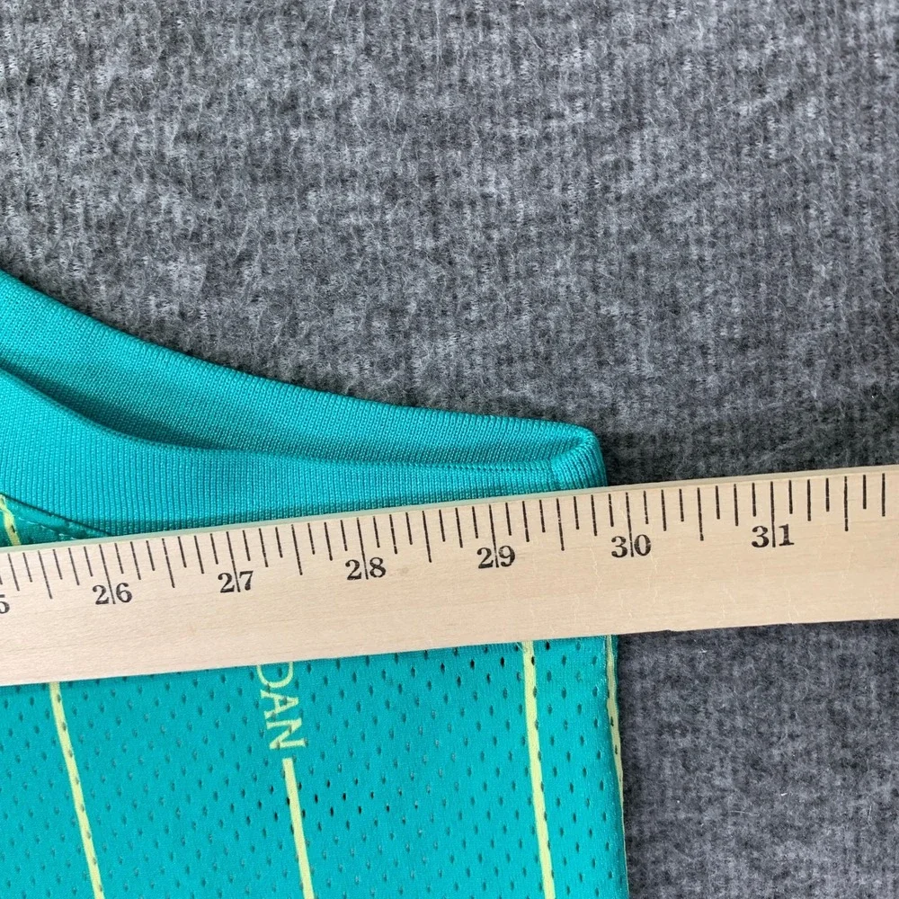Jordan Teal Green Pinstripe Basketball Jersey and Shorts Set